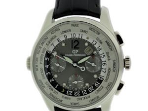 Lot#2207 Girard Perregaux World Time Chronograph Watches