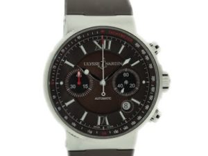 Lot#2186 Ulysse Nardin Marine Chronograph Watches