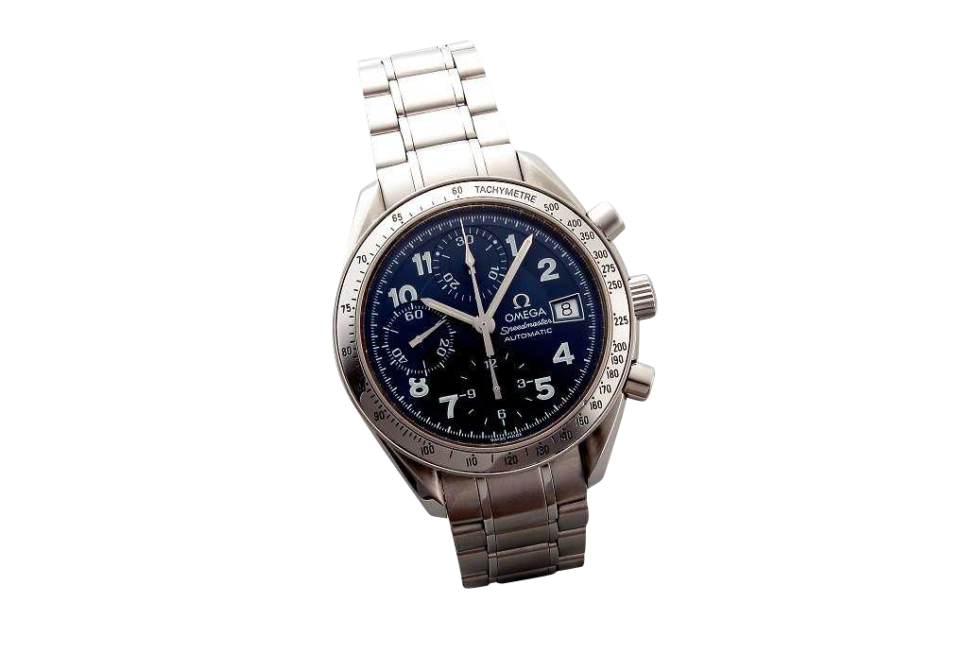 3194_1 Special Edition Blue Arabic Omega Speedmaster Date