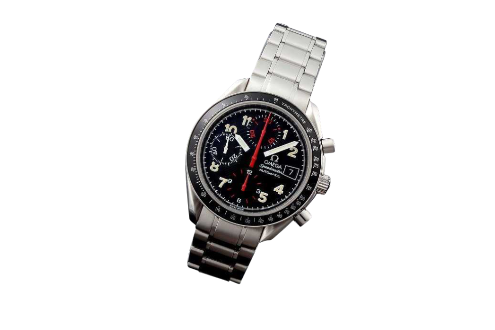 Lot #3248C Special Edition Omega Speedmaster Black Mark 40 Watch Watches Auction