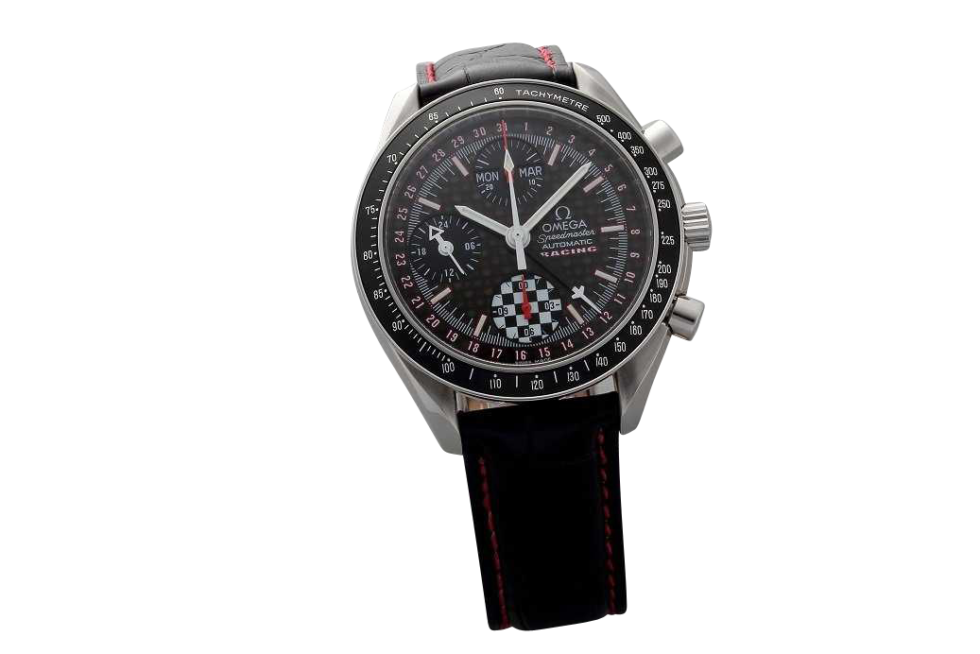 3207_1 Limited Michael Schumacher Omega Triple Calendar Watch