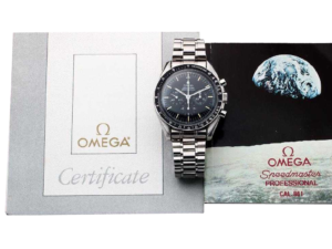 Lot #3210A Limited Edition Omega Speedmaster Apollo 11 Moon Limited Edition Auction