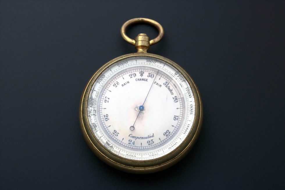 Aneroid Compensated Pocket Barometer – Baer & Bosch Auctioneers