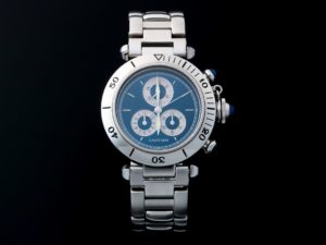 Lot #3215 – Cartier Pasha Chronograph Watch 1352.1 Cartier Cartier