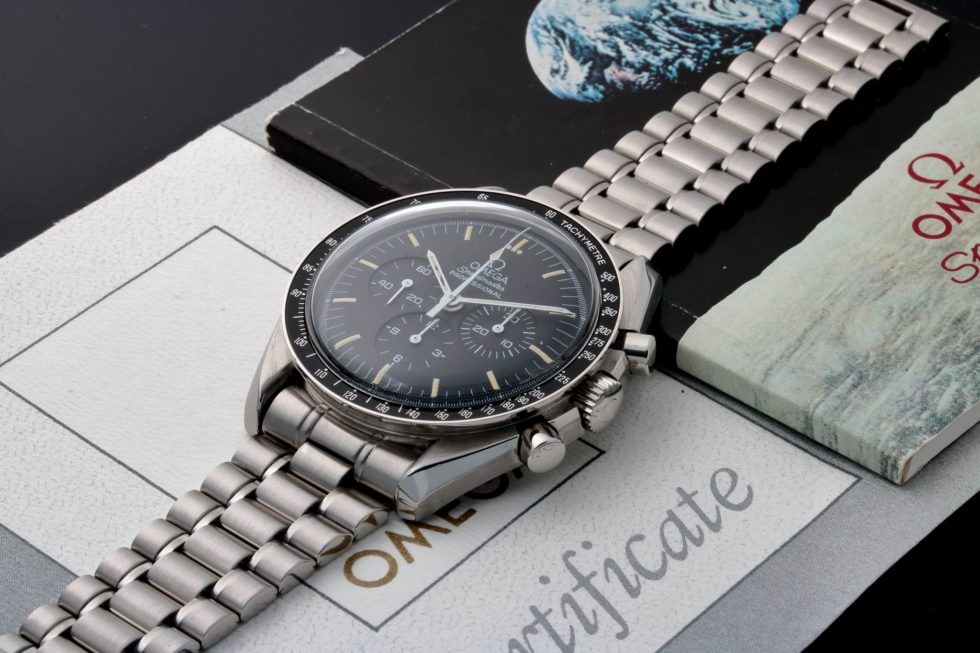 Lot #14200 – 20th Anniversary Omega Speedmaster Apollo XI 1969 Moon Watch ST145.022 Moon Chronograph