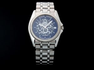 Lot #3229 – Tudor Dragon Monarch Date Watch 38630 Monarch Tudor