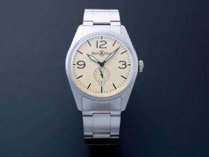 Lot #3156B – Bell & Ross Original Beige Watch BRV123-BEI-ST/SST Bell & Ross Bell & Ross