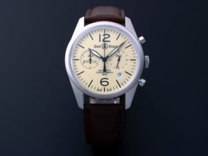 Lot #3232 – Bell & Ross Chronograph Watch BRV126-BEI-ST/SCA/2 Bell & Ross Bell & Ross