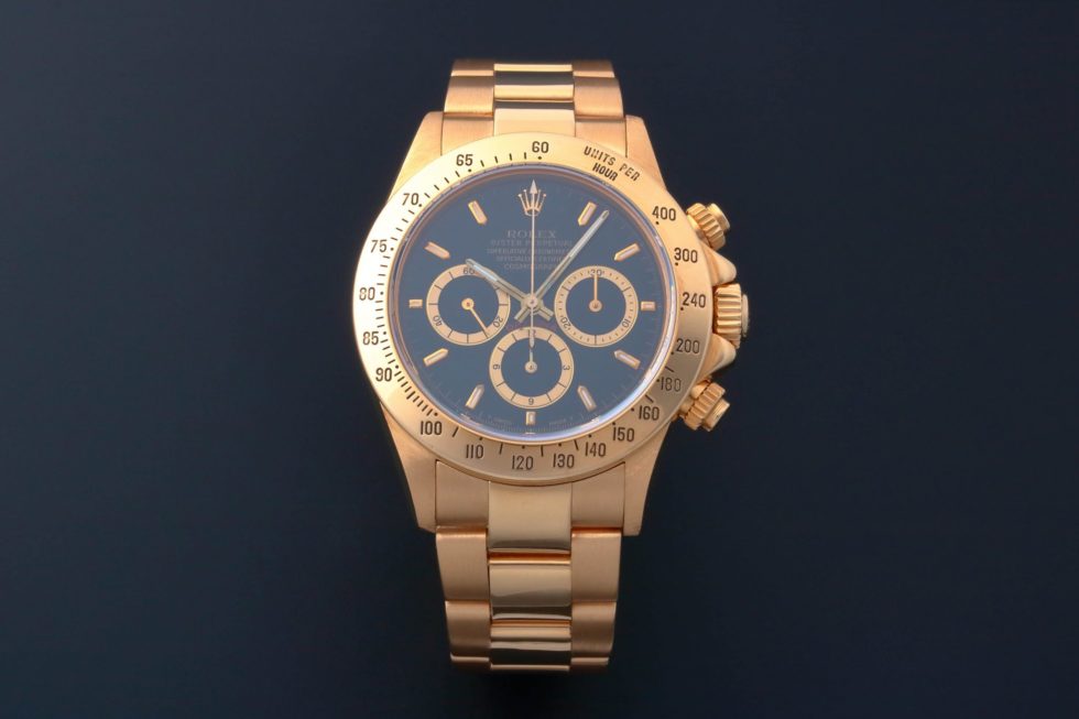 HB31-051 – Rolex Zenith Daytona Cosmograph Inverted 6 Watch 16528 – Baer & Bosch Auctions