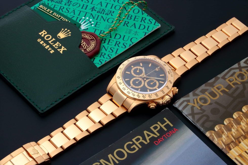 HB31-051 – Rolex Zenith Daytona Cosmograph Inverted 6 Watch 16528 – Baer & Bosch Auctions