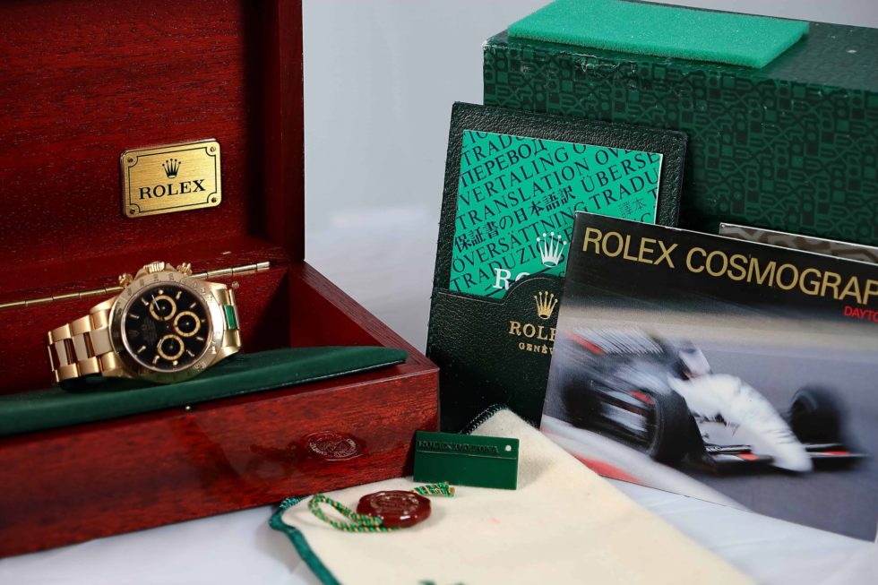 HB31-051 – Rolex Zenith Daytona Cosmograph Inverted 6 Watch 16528 – Baer & Bosch Auctions