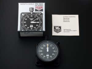 Lot #3139A – Heuer IFR Dashboard Timer Stopwatch 542.838.040 Clocks Tag Heuer