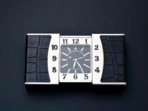 Lot #3187 – Franck Muller Ermeto Travel Alarm Desk Clock Clocks Franck Muller