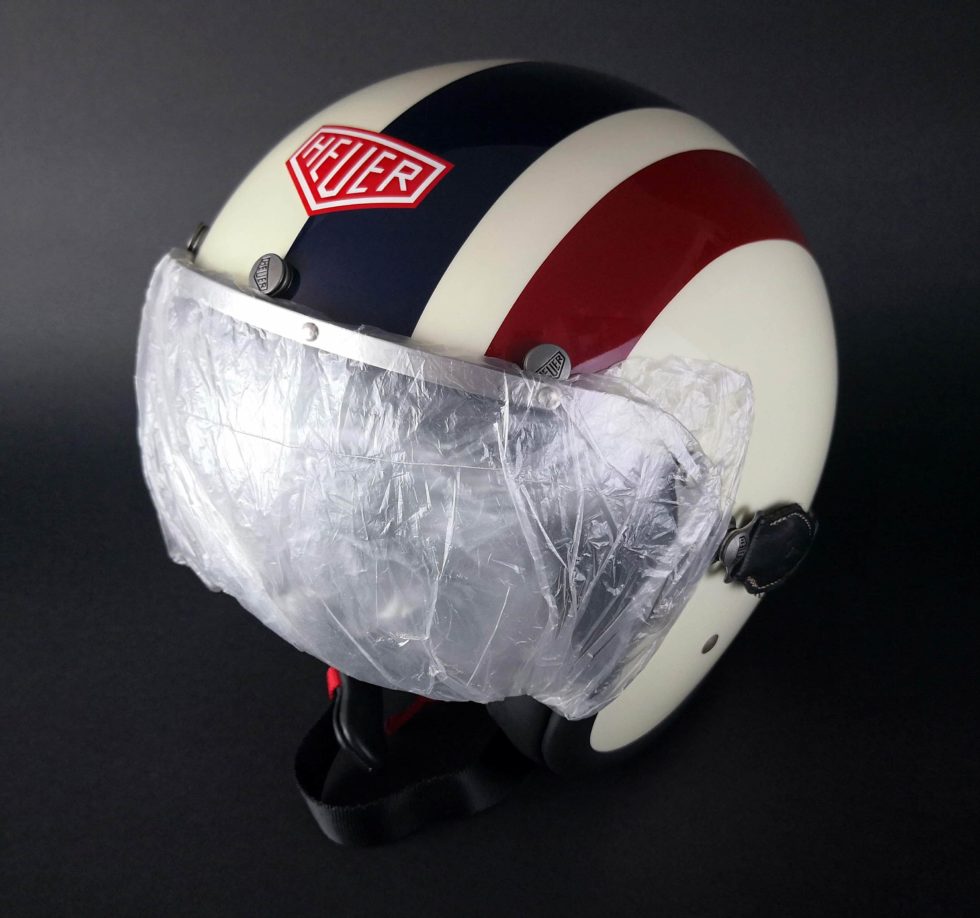 Lot #3202A – Tag Heuer McQueen Monaco Motorcycle Helmet Helmets Tag Heuer