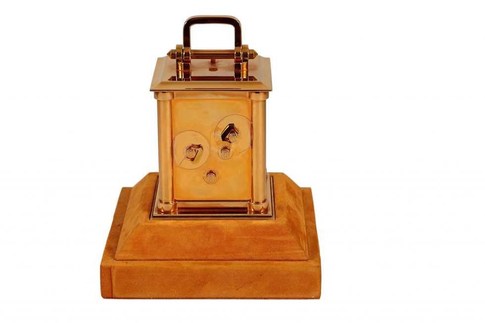 Lot #13152 – Bedat No 88 Desk Travel Alarm Carriage Clock Bedat Bedat Alarm Clock