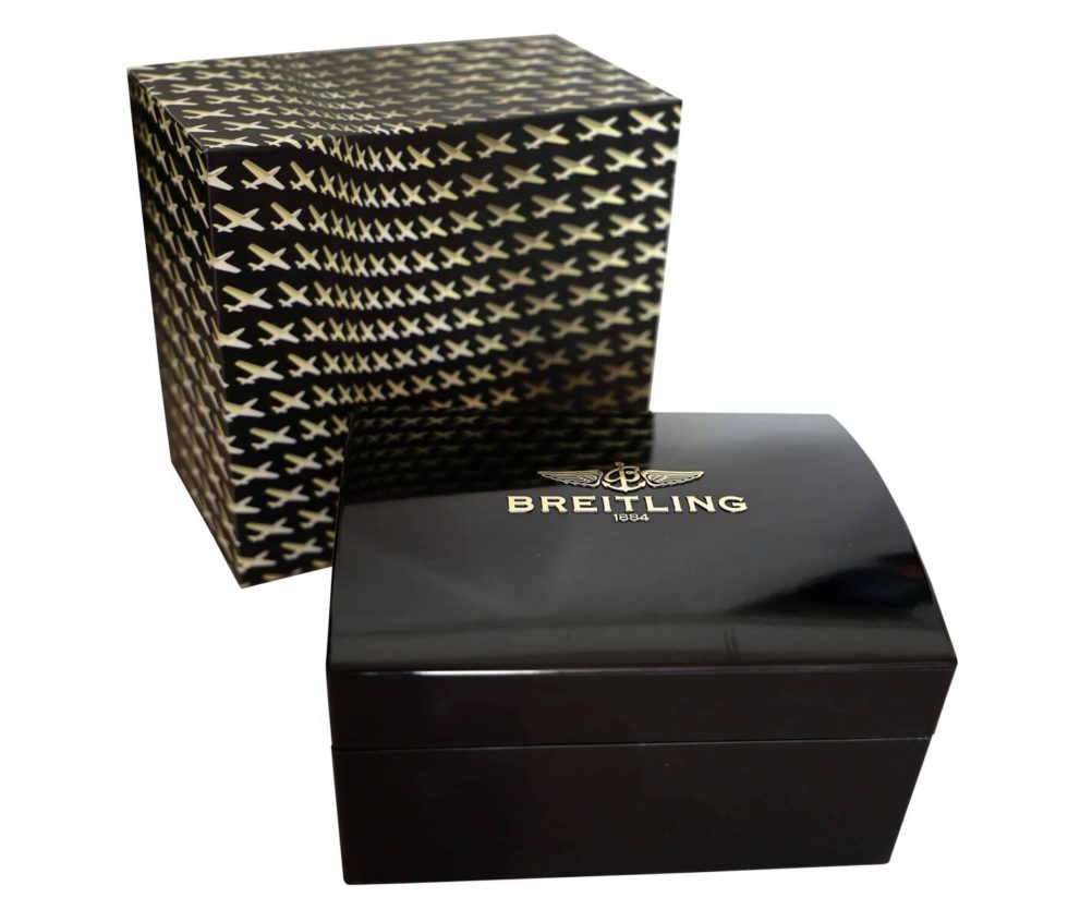 Lot #13348 – Breitling Presentation Watch Box Breitling Breitling