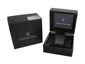 Lot #3378 – Chronoswiss Watch Box Watch Parts & Accessories Chronoswiss