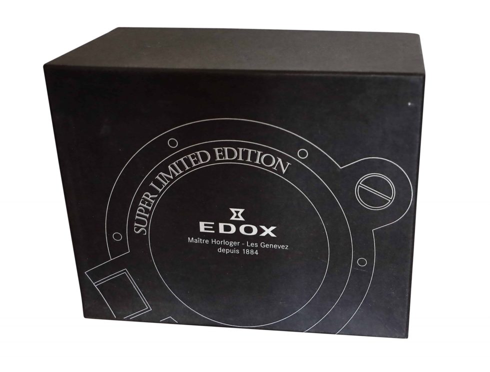 Lot #13394 – Edox Minute Repeater Watch Box Watch Parts & Boxes Edox
