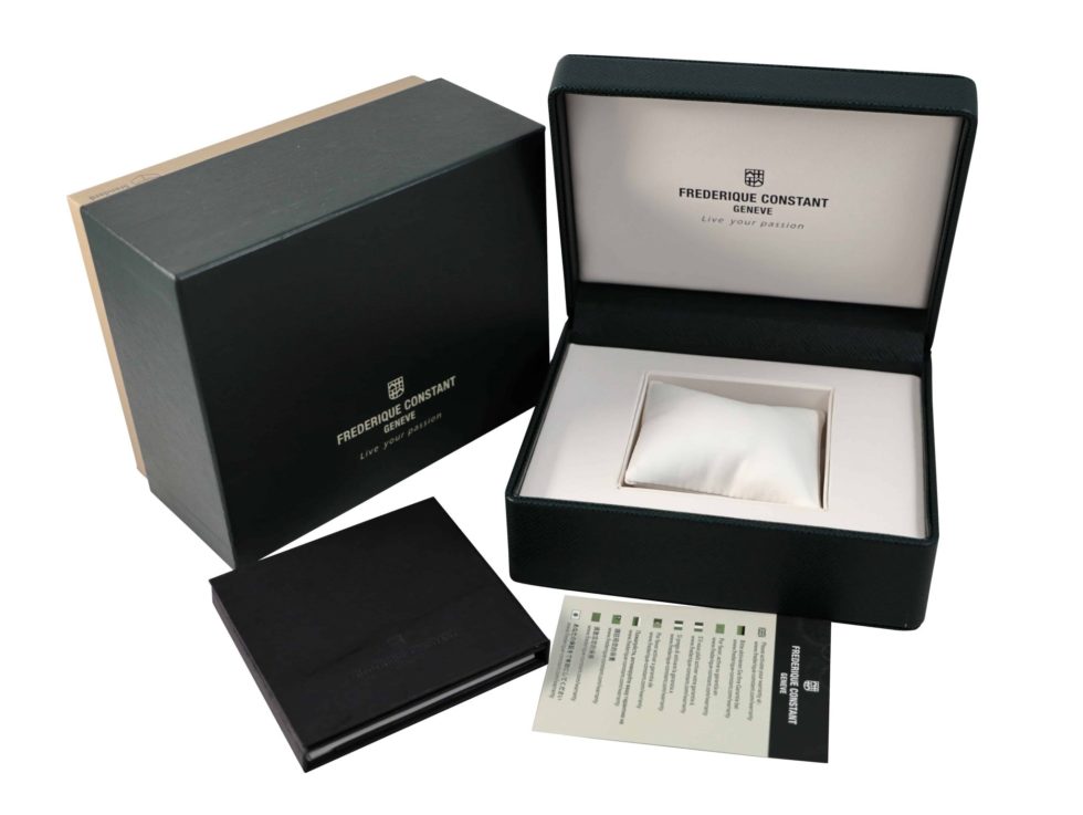 Frederique Constant Watch Box- Baer Bosch Auctioneers