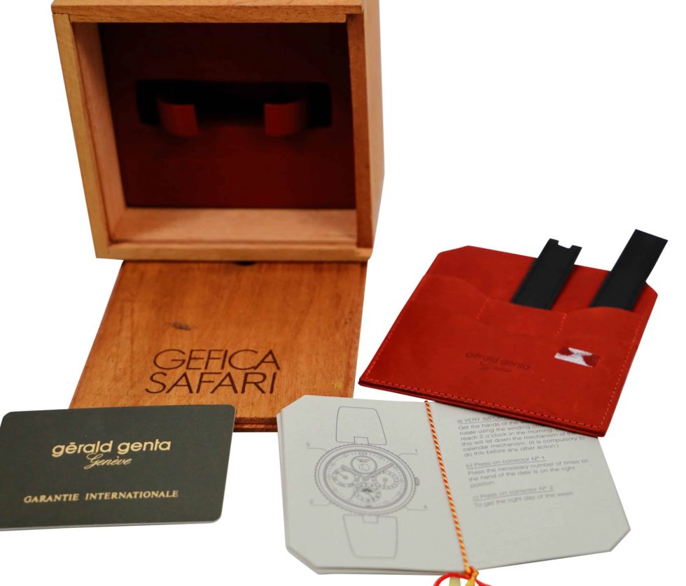 Gerald Genta Watch Box – Baer Bosch Auctioneer