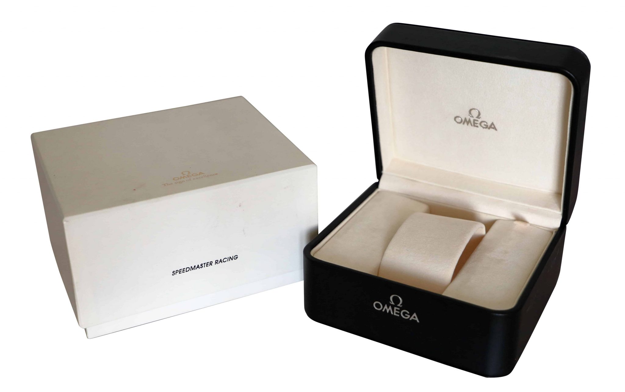 Omega Speedmaster Racing Michael Schumacher Watch Box Baer & Bosch