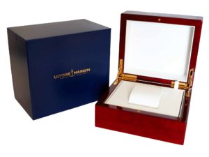 Lot #6461A – Ulysse Nardin Presentation Wood Watch Box Ulysse Nardin Ulysse Nardin