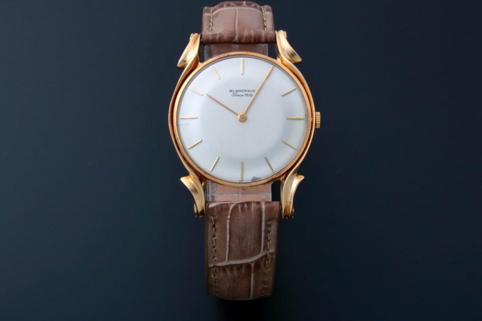Blancpain Fancy Lugs 18k Yellow Gold Watch – Baer & Bosch Auctioneers