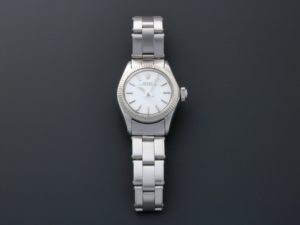 Lot #3225B – Rolex Oyster Perpetual Watch 6619 Vintage Ladies Ladies Rolex