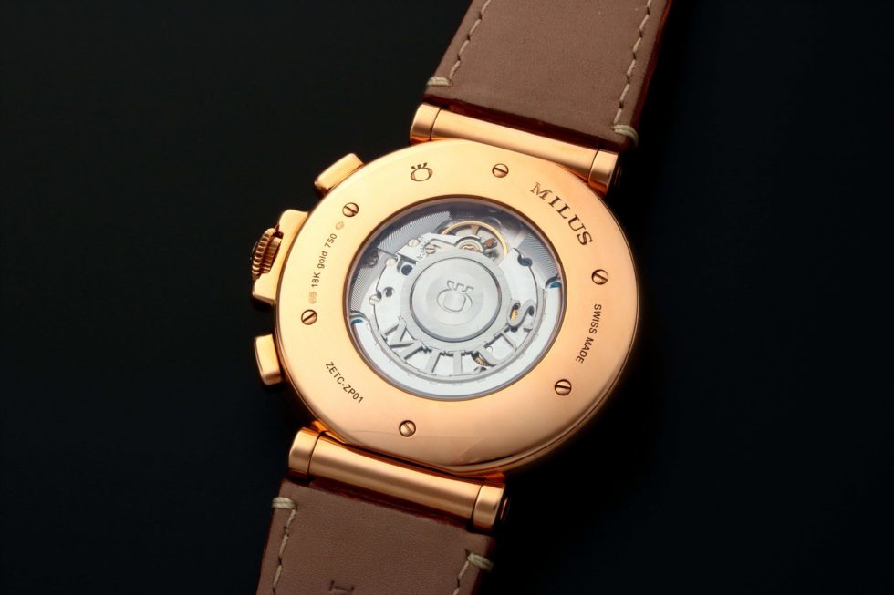 Lot #3241A – Milus Zetios Chronograph Watch ZETC401 Watches [tag]