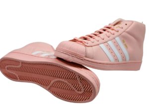 Lot #13043 – Adidas High Tops Sneakers Pink Clothes & Shoes Adidas