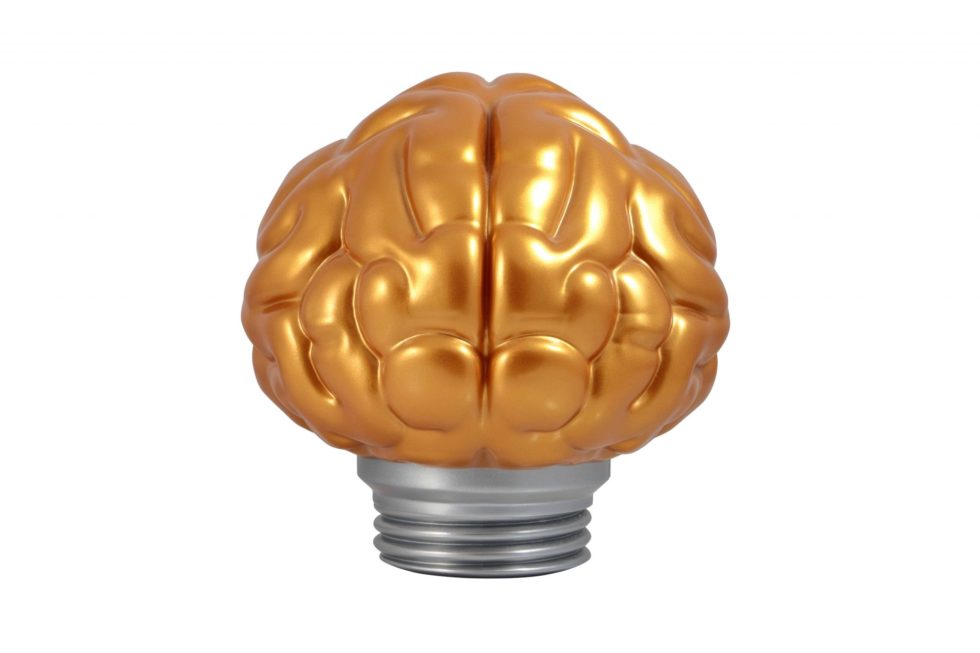 Lot #15029 – Billionaire Boys Club x N.E.R.D Brain Lamp Gold BBC Art Toys Billionaire Boys Club