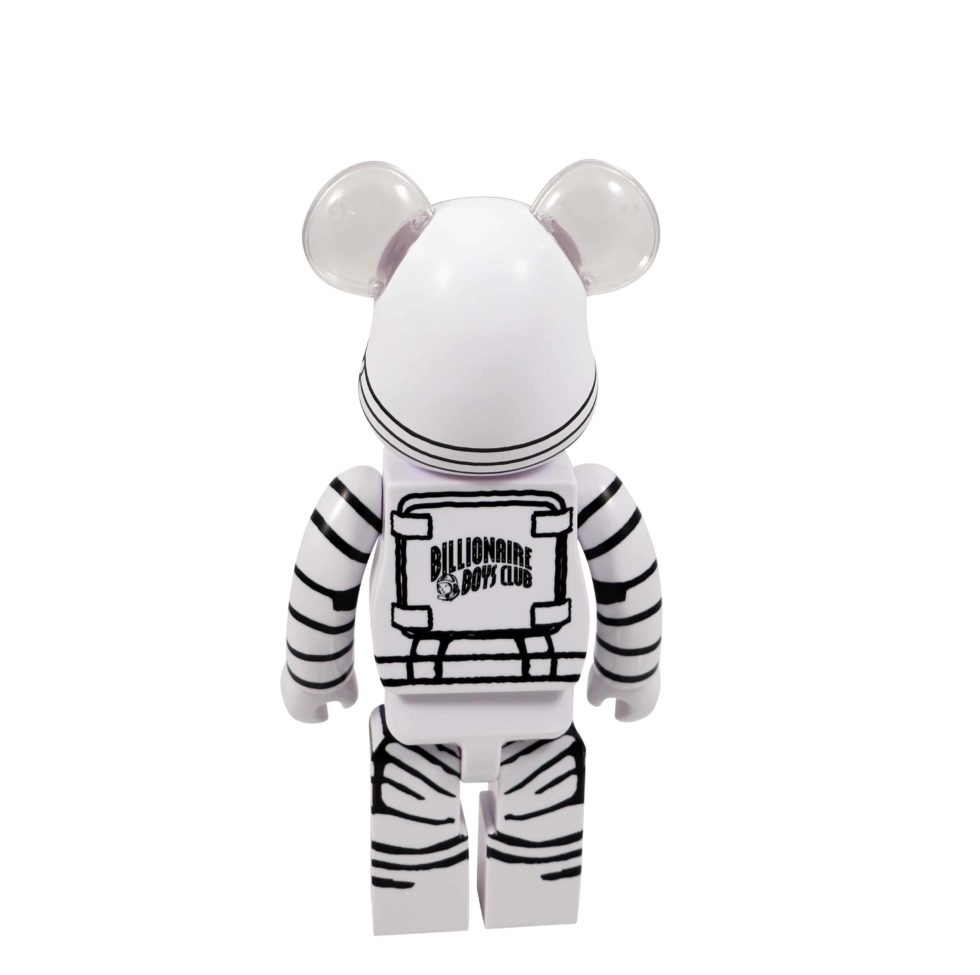 Lot #12358 – Billionaire Boys Club Astronaut Bearbrick 400% BBC Medicom Toy Art Toys [tag]