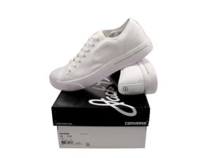 Lot #14304 – Converse JP Modern Ox White Sneakers 160158C Size 10 Clothes & Shoes [tag]