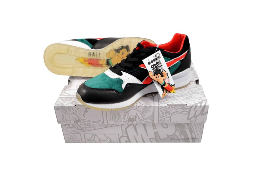 Lot #15021 – Diadora Intrepid x Astro Boy x Bait Sneakers Size 10 Clothes & Shoes Astro Boy