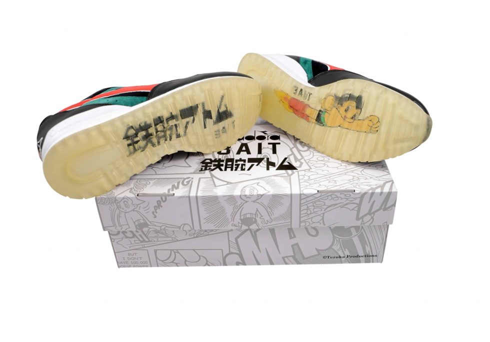 Lot #15021 – Diadora Intrepid x Astro Boy x Bait Sneakers Size 10 Clothes & Shoes Astro Boy