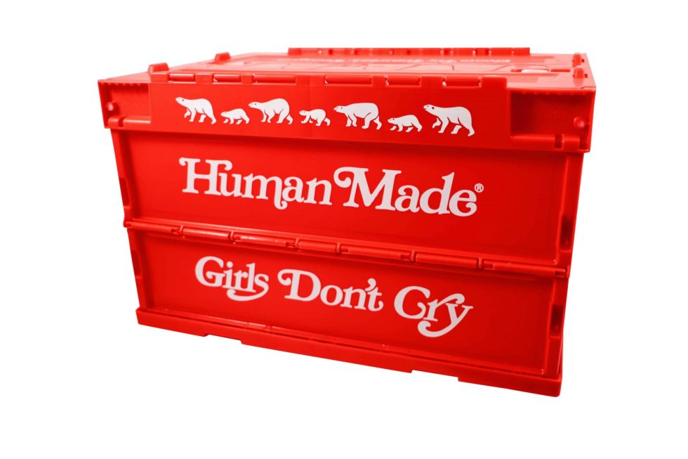 Lot #15013– Human Made Girls Don’t Cry Crate Container Red Nigo x Verdy Crates Girls Don't Cry