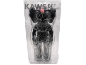 Lot #HB27-111 – KAWS BFF Black Vinyl Figure Sculpture Art Toys