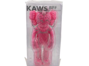 Lot #14266 – KAWS BFF Pink Vinyl Figure SEALED Art Toys KAWS
