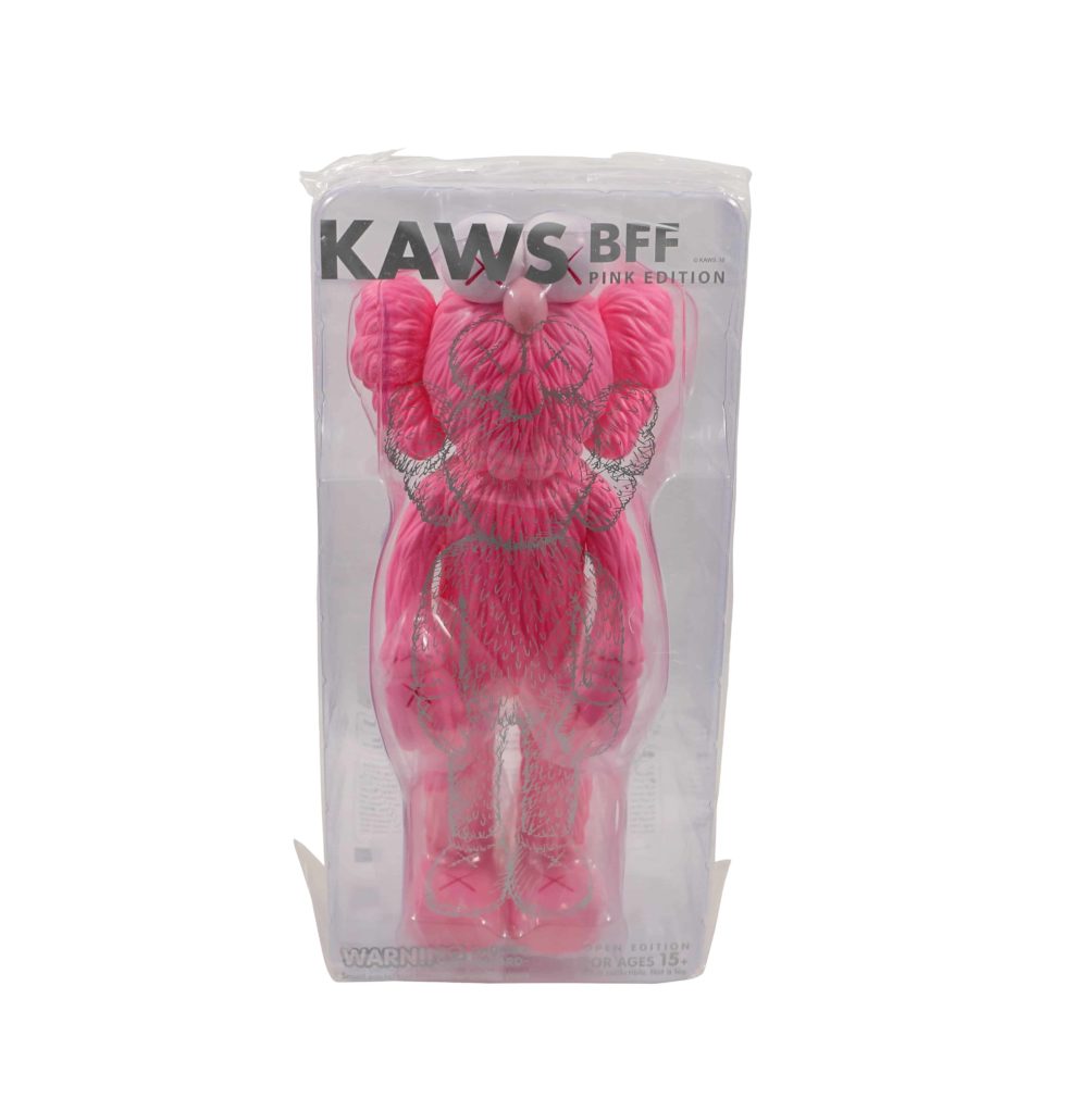 KAWS BFF Vinyl Pink