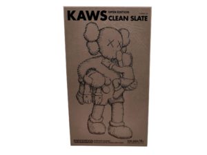 Lot #14443 – KAWS Clean Slate Vinyl Figure Brown Clean Slate KAWS