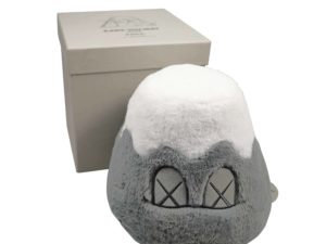 Lot #15030 – KAWS Holiday Japan Mount Fuji Plush Grey Art Toys AllRightsReserved