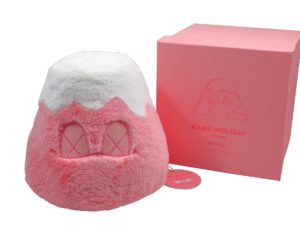 Lot #14942 – KAWS Holiday Japan Mount Fuji Plush Pink Art Toys KAWS