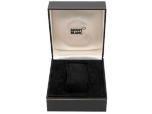 Lot #4821a – Montblanc Watch Box Watch Parts & Accessories Montblanc