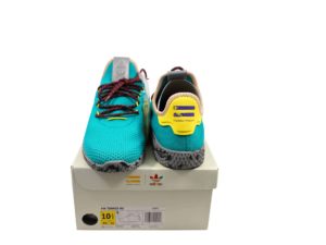 Lot #14410 – Pharrell Williams x Adidas PW Tennis HU Size 10.5 Clothes & Shoes [tag]