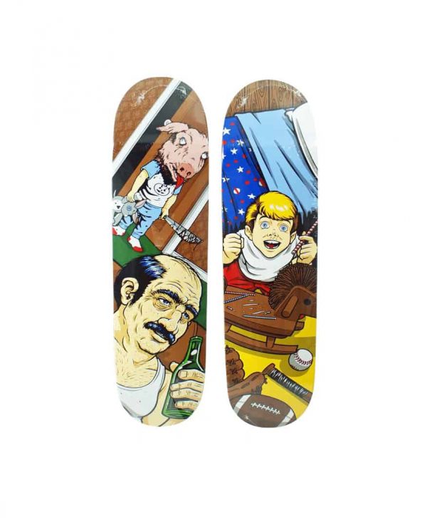 Sean Cliver x Supreme Skateboard Skate Date Set Sugar Rush & Motel Hell – Baer & Bosch Auctioneers