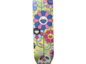 Lot #14070 – Takashi Murakami x ComplexCon Flower Cluster Skateboard Skate Deck Skateboard Decks Murakami Skateboard