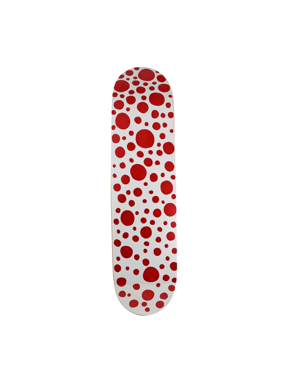 Yayoi Kusama Red Dots Small Skateboard Skate Deck- Baer & Bosch Auctioneers