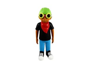 Lot #14457 – Hebru Brantley x Mindstyle 18in Fly Boy Vinyl Figure Art Toys Fly Boy
