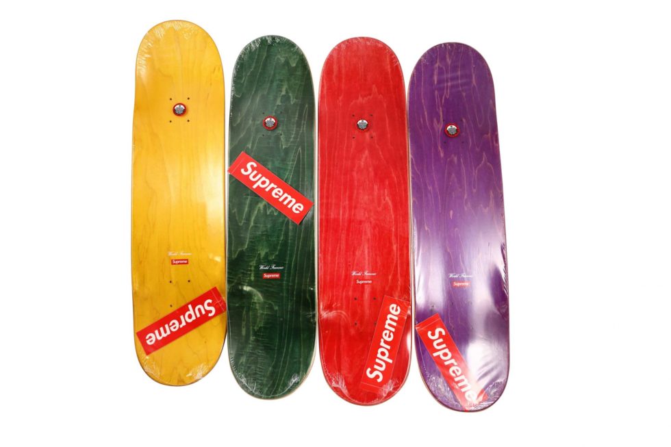 Mark Gonzales x Supreme Skateboard Deck Set – Baer & Bosch Auctioneers