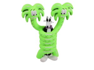 Lot #14966 – Steven Harrington Mello Gotcha Neon Green Sculpture Limited Edition Art Toys Gotcha